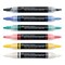 Faber-Castell Black Edition Shake and Paint Twin Acrylic Marker - Classic Colors, Set of 6